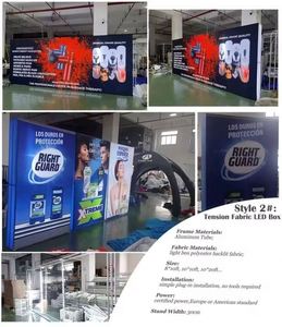 Reusable Stable Base No Glare LED <b>Light</b> Panel Free Design Service Brand Launch Exhibition Promotion <b>Light</b> <b>Box</b> - Product Image 3