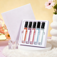 Origineel Merk Parfum Groothandel 10ml Kokos Vanille Houtachtig Unisex Mini Spray Reissetje Sample Set Langdurig Private Label