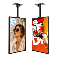 Hohe Helligkeit 2000 Nits 43/55/65 Zoll Restaurant-Menübildschirm LCD-Display-Monitor SDK Interaktiver Touchscreen für Einzelhandelsgeschäfte