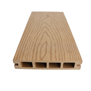 Ngoài trời decking Dễ dàng bấm vào Gỗ nhựa composite sàn WPC decking sinh thái gỗ composite decking - Product Image 3