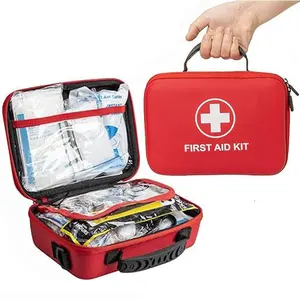 Portable Waterproof Emergency Medical Supply First Aid Bag EVA First Aid Box Home Office First Aid Kit For School