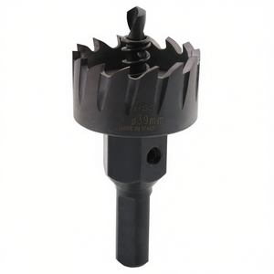 Lame de scie cloche HSS Ttake 39 mm pour la découpe du bois et du métal, fabriquée en Italie - Product Image 2