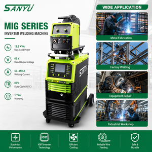 Máquina <span class=keywords><strong>de</strong></span> Soldadura Industrial <span class=keywords><strong>MIG</strong></span> <span class=keywords><strong>Inverter</strong></span> 380V 50-350A con Alimentador <span class=keywords><strong>de</strong></span> Alambre Externo, Soldador IGBT para Fabricación <span class=keywords><strong>de</strong></span> Acero al Carbono - Product Image 4
