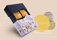 Hochwertige Lebensmittelgeeignete Geprägte Schokoladenbox mit Trennwänden Individuelles Logo-Design Biologisch Abbaubare Keksverpackung