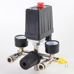 Régulateur de pression d'air automatique 1/4 pouce avec manomètres pour compresseur d'air - Product Image 4