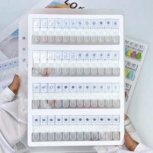 Carte de couleurs pour nail art 120 couleurs, livre d'échantillons de nail art, livre de présentation de couleurs, livre de rangement, faux ongles, outils de pratique de manucure - Product Image 5