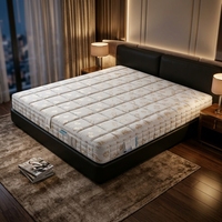 Matelas à ressorts en gel matelassé diamanté, ultra-doux, respirant, durable, sensation premium pour chambre de luxe