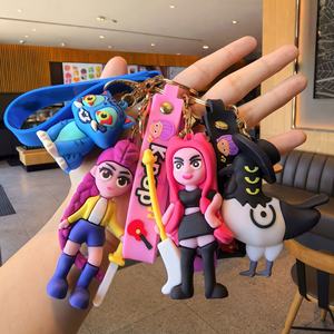 Porte-clés vintage en caoutchouc HY Demon Hunters, boîte mystère de collection anime pour la décoration de <span class=keywords><strong>chambre</strong></span> <span class=keywords><strong>Otaku</strong></span> - Product Image 5