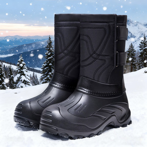 YL7448 bottes d'hiver pour hommes <span class=keywords><strong>de</strong></span> haute qualité chaussures Oxford <span class=keywords><strong>de</strong></span> pêche imperméables et résistantes au froid bottes <span class=keywords><strong>de</strong></span> neige antidérapantes en gros - Product Image 1