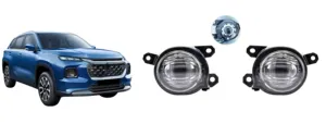 Feux de brouillard à LED pour <span class=keywords><strong>Suzuki</strong></span> <span class=keywords><strong>Swift</strong></span> <span class=keywords><strong>2024</strong></span> + New Front Position avec H7 Bulb Shape 12V Voltage 6500K Color Temperature - Product Image 3