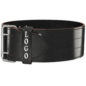 เข็มขัดยกน้ำหนักแบบพรีเมี่ยมสำหรับนักกีฬายกน้ำหนักออกกำลังกายที่ใช้งานได้จริงเข็มขัดสร้างกล้ามเนื้อหนัง - Product Image 4