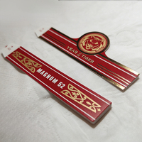 Etiquetas y Anillos para Cigarros Rojos, Edición Tigre 2022, Específicos para Cigarros de Edición Limitada 2022, Venta Directa de Fábrica