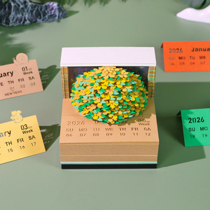 Blocco Note 3D <span class=keywords><strong>Albero</strong></span> d'Ulivo Dolce, Calendario 2026, <span class=keywords><strong>Albero</strong></span> <span class=keywords><strong>della</strong></span> <span class=keywords><strong>Vita</strong></span> Colorato, Blocco per Appunti a Tema Piante, Decorazione <span class=keywords><strong>da</strong></span> Scrivania a Forma di Casa sull'<span class=keywords><strong>Albero</strong></span>, Regalo di Lusso per Compleanno - Product Image 2