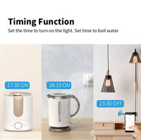 YDD Alexa, télécommande d'application auto-alimentée, Google Home, HomeKit, assistants vocaux, Tuya Wifi, interrupteur intelligent