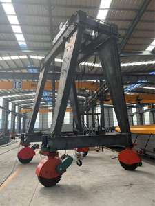 Neue Doppelbalken-A-Rahmen-Portalkran-Reifen-Travelling 15t 16t 20t Outdoor-Gummireifen motor Kern komponente Long Source 20m <span class=keywords><strong>Lifting</strong></span> - Product Image 6