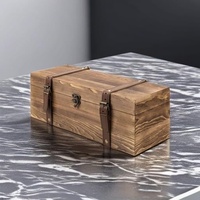 Factory <strong>Best</strong> <strong>Selling</strong> Antique Pine Wood Premium Gift <strong>Wine</strong> Bottle Packaging <strong>Box</strong> for Birthday