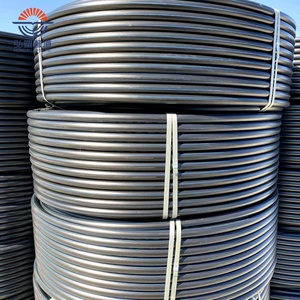 Tuyau de protection pour câbles électriques et fibres optiques à paroi intérieure lisse de grand diamètre, conduit en PE - Product Image 1