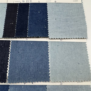 Высококачественная джинсовая ткань из хлопка и полиэстера, 14 унций-18 унций, ткань для обработки одежды, джинсовая юбка - Product Image 5