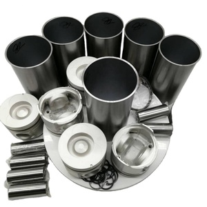 Kit de chemises de cylindre et pistons 4BG1 6BG1 6BG1T 1112613850 pour excavatrices ZX120 ZX200 JS130 JS160 - Product Image 1