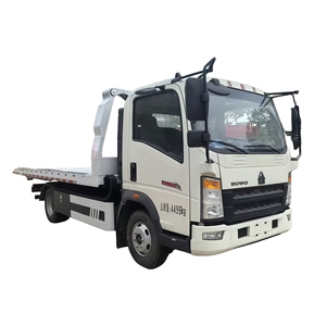 Sinotruk HOWO 4x2 Camion de <span class=keywords><strong>d</strong></span>épannage léger à plateau coulissant avec rotateur pour le sauvetage routier et les réparations sur le côté de la route - Product Image 1