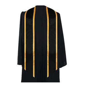 Estola <span class=keywords><strong>de</strong></span> Graduación Clase 2026, Banda <span class=keywords><strong>de</strong></span> Honor Lisa Personalizada, <span class=keywords><strong>Fiesta</strong></span> <span class=keywords><strong>de</strong></span> Graduación Escolar, 100% Poliéster, Unisex, Manga Larga para Adultos - Product Image 3