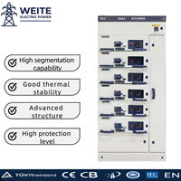 Armoire de Commutation GCS Basse Tension Amovible Certifiée ISO9001 IP40 2500A avec Interverrouillage Mécanique