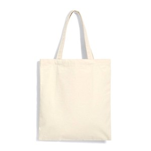 Bolsa de Mano de Algodón Premium, Color Natural, Talla Única, Uso Casual y Promocional, Forma Cuadrada Cosida - Product Image 1