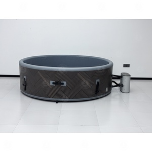 Spa gonflable <span class=keywords><strong>de</strong></span> baquet chaud <span class=keywords><strong>de</strong></span> nouveau design avec extérieur portatif <span class=keywords><strong>pour</strong></span> le <span class=keywords><strong>jacuzzi</strong></span> avec la couverture <span class=keywords><strong>pour</strong></span> la piscine ronde extérieure à la maison - Product Image 4