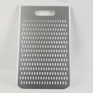 Planche perforée pour <span class=keywords><strong>pizza</strong></span> à base de pain plat, planche à <span class=keywords><strong>pizza</strong></span> style romain, pelle à <span class=keywords><strong>pizza</strong></span> avec pelle de retournement sans poignée - Product Image 1