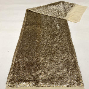 Nouveau tissu à paillettes en maille élastique 5+5 mm en rouleau pour robes, chaussures, sacs, chapeaux - Product Image 1