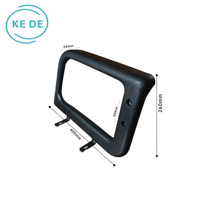 Accoudoir fixe pour chaise de bureau, moulage intégré, chaise d'ordinateur ergonomique, support de bras fixe, accessoire de chaise de mobilier
