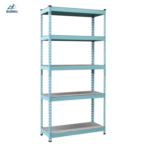 Estantería Resistente a la Corrosión de 5 Niveles, Estante de Acero Galvanizado, Embalado en Cartón para un Fácil Montaje y Almacenamiento - Product Image 6