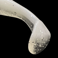 Leurre de pêche souple en PVC multicolore OEM 4cm1g 5cm2g, type T-Tail, Shad Grubs et Bass Bait Swim pour enfants, pour la pêche en rivière et en lac