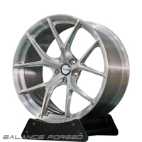 Jantes en alliage forgées monobloc SRIM argentées brossées et polies 5x120 5x112 5x114.3, jantes personnalisées 18 19 20 21 22 23 pouces pour voiture