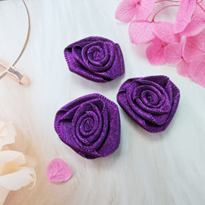 Precio de fábrica, lazos morados coloridos personalizados, Material de nailon, corbatas prefabricadas para decoración de árboles de Navidad, accesorios de ropa interior - Product Image 3