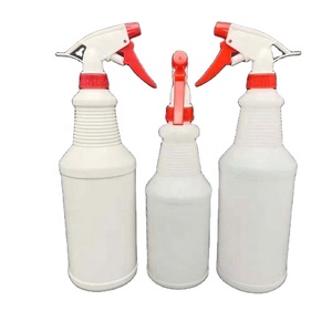 500ML 750ML 1000ML Empty Plastic HDPE Cleaning Bottle Pesticide Bottle with Gun <b>Hand</b> Pressure Trigger <b>Sprayer</b> for Packaging Use - Product Image 1