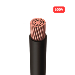 <span class=keywords><strong>สาย</strong></span>ไฟทองแดง THHN THWN XHHW-2 ไนลอน สำหรับงานอาคาร 600V 90 จากโรงงานโดยตรง ℃   <span class=keywords><strong>สาย</strong></span>เคเบิลแบบแห้งและแบบเปียก UL83 - Product Image 1