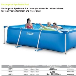 สระว่ายน้ำเป่าลมทรงสี่เหลี่ยม INTEX28272 สำหรับเด็ก รุ่น<span class=keywords><strong>บ่อ</strong></span>ปลา - Product Image 2