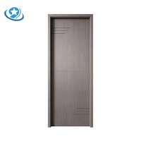 Porte sculptée en WPC anti-humidité Jiuyixing, grande taille, design moderne, pour villas, projets d'appartements et résidentiel, directement de l'usine exportatrice