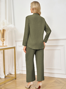 Vente en gros d'ensemble de vêtements islamiques bon marché tenue de travail chic pour femmes costumes pour femmes tenue de bureau dubaï turquie pour dames dame de bureau - Product Image 3