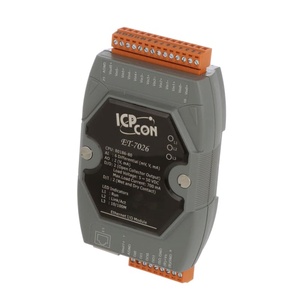 Módulo I/O Ethernet ICP ET-7026 Original en Stock, Modbus TCP, 6 Salidas de Relé, 2 Entradas Analógicas - Product Image 1
