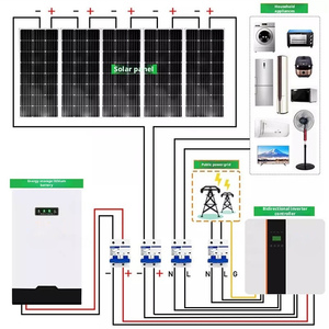 Système de stockage d'énergie solaire MPPT monocristallin SUYEEGO 1kw 3kw 5kw 10kw <span class=keywords><strong>pour</strong></span> <span class=keywords><strong>camping</strong></span>-<span class=keywords><strong>car</strong></span> - Product Image 4