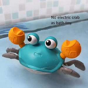 CPC CE ABS Plastic Educational Crawling Crab <b>Toy</b> with Music & <b>Sensory</b> Features <b>for</b> 5-7 Year Olds-Interactive Walking & Dancing - Product Image 1