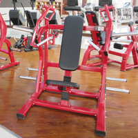 Plaque chargée exercice sport poids Commercial Gym Fitness équipement Machine Iso-latéral Super inclinaison poitrine presse