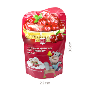 Hot Bán Bán Buôn Bánh Kẹo Cranberry Hương Vị Kẹo Hạnh Phúc Gummy Kẹo Cứng Sắc Nét Kẹo - Product Image 4