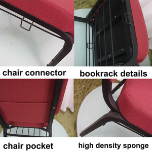 Silla de Auditorio Moderna para Teatro, Conferencias e Iglesias, Modelo JC-E90 - Product Image 4