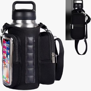 Tùy Chỉnh Xách Tay Phòng Tập Thể Dục Chai Nước Mang Theo Túi Từ Chủ Neoprene Điện Thoại Không Thấm Nước <span class=keywords><strong>Pouch</strong></span> Đồng Xu Túi Trong Suốt Màn Hình Truy Cập - Product Image 3
