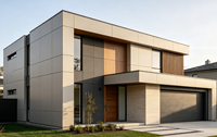 Panneaux composites en aluminium modernes Henglicai ACP/ACM revêtus de PVDF légers pour cloisons extérieures