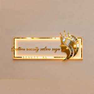 Letreros Electrónicos para Interiores, Señalización para Recepción de Oficina, Letrero Acrílico Retroiluminado, Logotipo Luminoso Personalizado, Letrero LED de Neón para Pared - Product Image 1