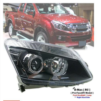 GELING OEM Super Bright Remplacement Lampe frontale LED pour ISUZU DMAX d'max d-max 2012 2013 2014 2015 2016 Lampe frontale LED